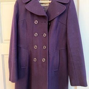 Guess Purple Pea Coat